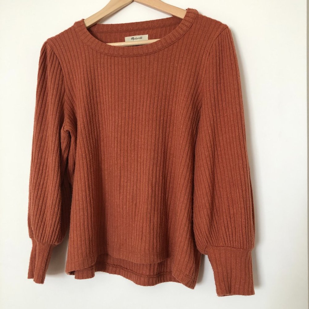 Madewell Sweater - Rust Orange